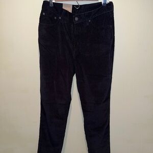 NWT Levi’s Corduroy Mom Jeans, 29x30